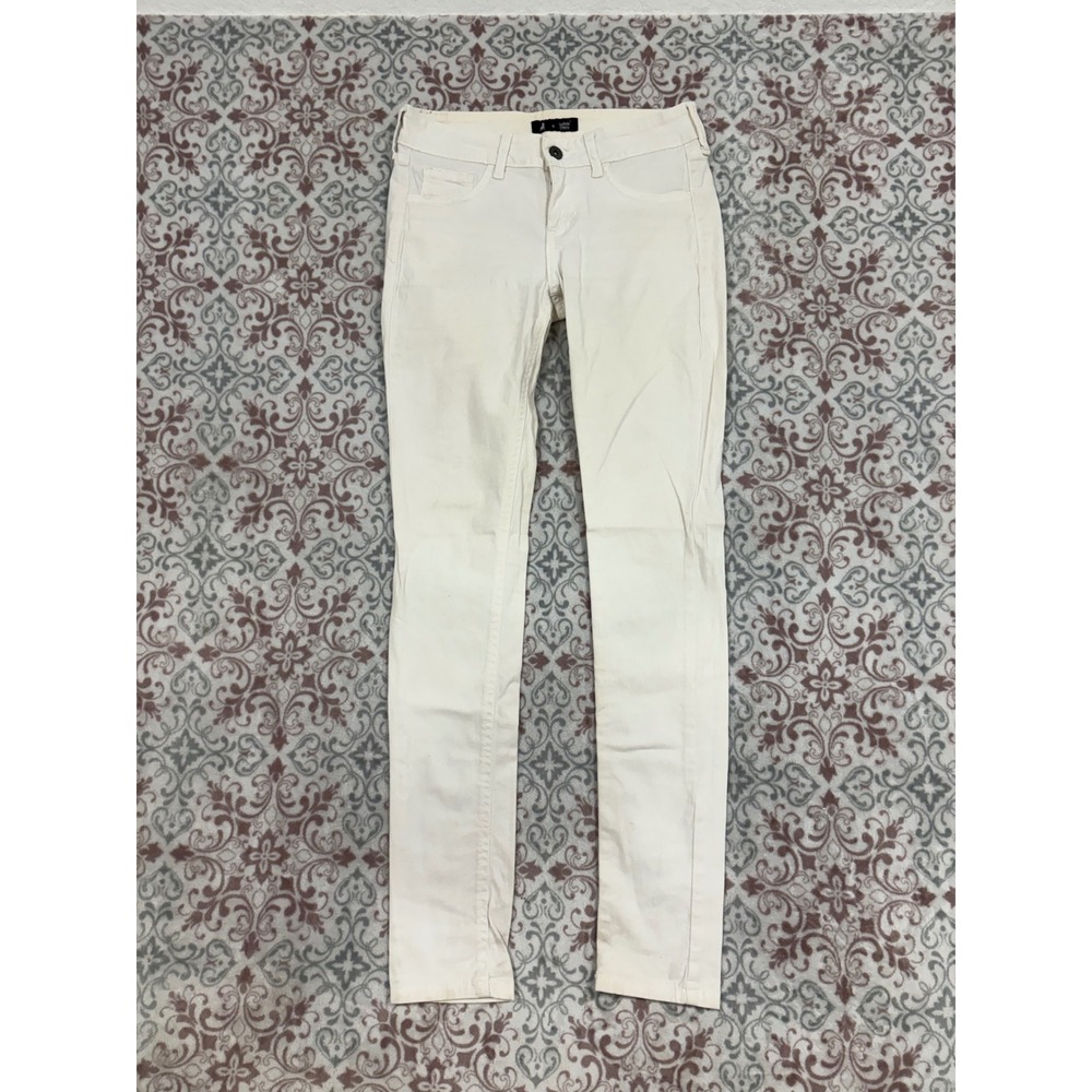 Cuidado con el Perro Womens Skinny Jeans Cream White Size 5 16900000552009